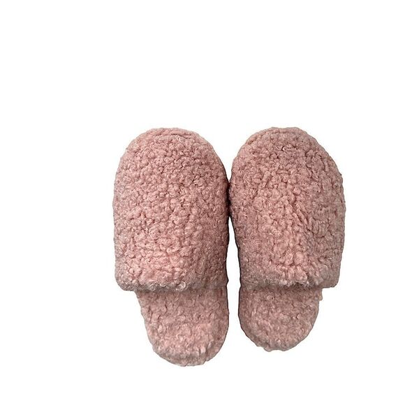 Blue Star Clothing Company Women's Maven Dusty Rose Sherpa Clog Slippers NWT - Picture 6 of 13